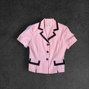 Danny & Nicole pink / black blouse